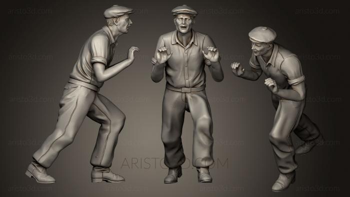 Figurines of people (STKH_0160) 3D model for CNC machine